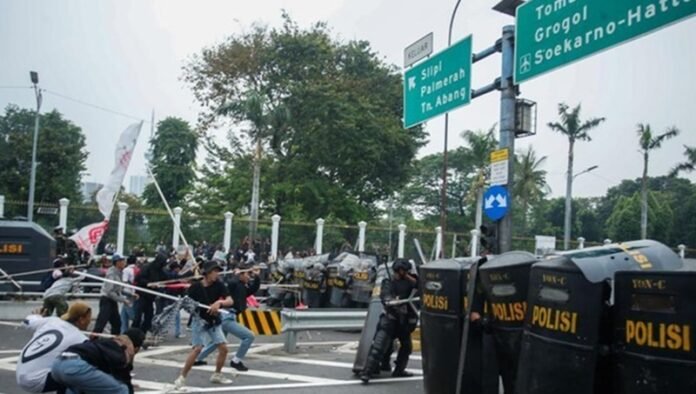 Demonstrasi di DPR 25 Agustus 2025