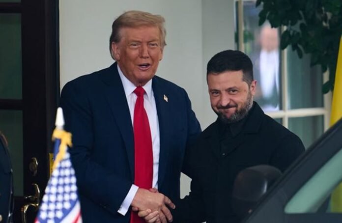 Donald Trump dan Volodymyr Zelenskyy