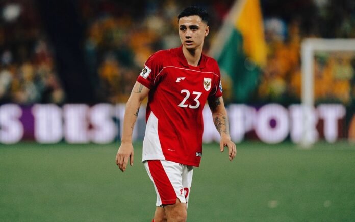 Eliano Reijnders bersama Timnas Indonesia