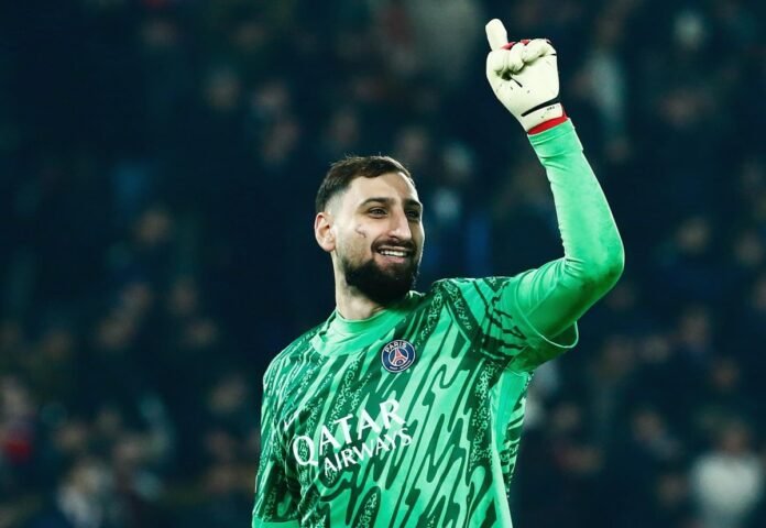 Gianluigi Donnarumma bersama PSG