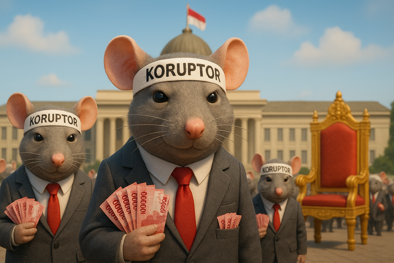 Ilustrasi Koruptor