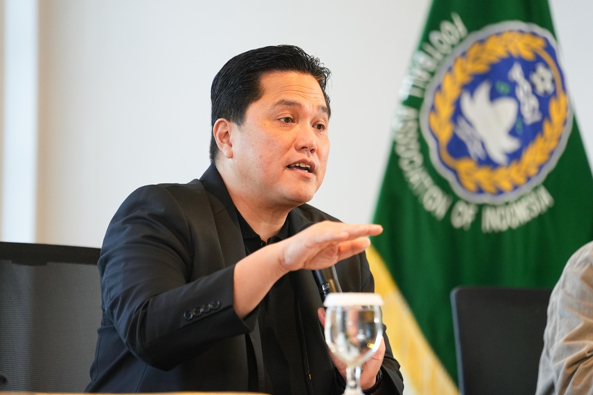 Ketua Umum PSSI Erick Thohir