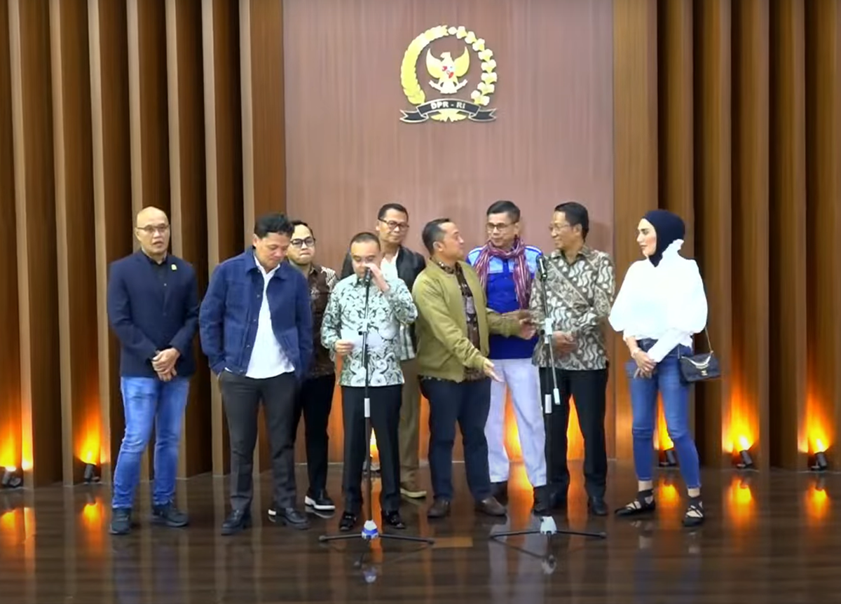 Komisi III DPR RI dan Menteri Hukum