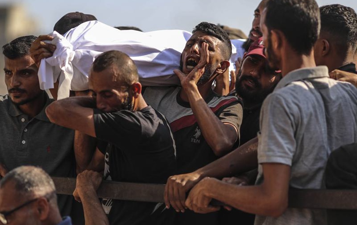 Para korban di Gaza