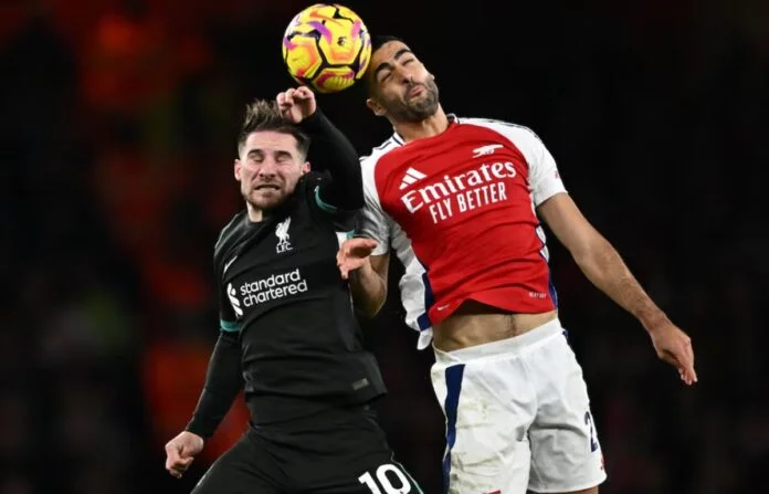 Liverpool vs Arsenal di Liga Inggris