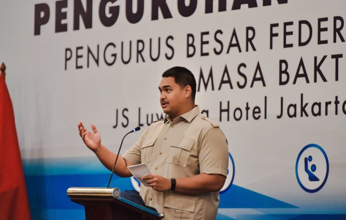 Menpora Dito di Pelantikan Federasi Akuatik Indonesia