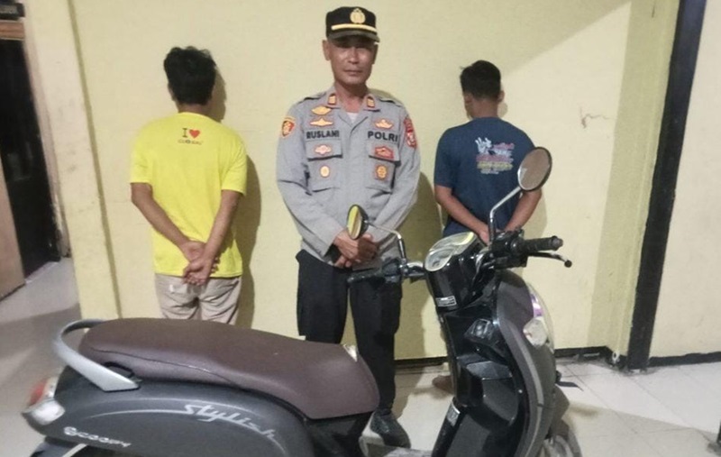 Motor Desa Telukambulu Yang Sempat Dicuri