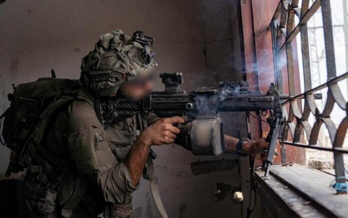 Pasukan Israel di Gaza