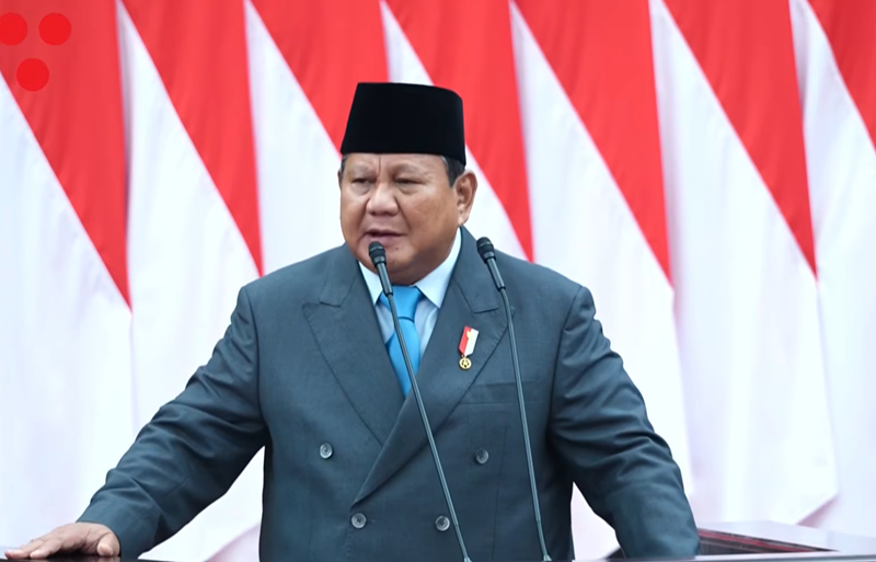 Prabowo Subianto Pidato
