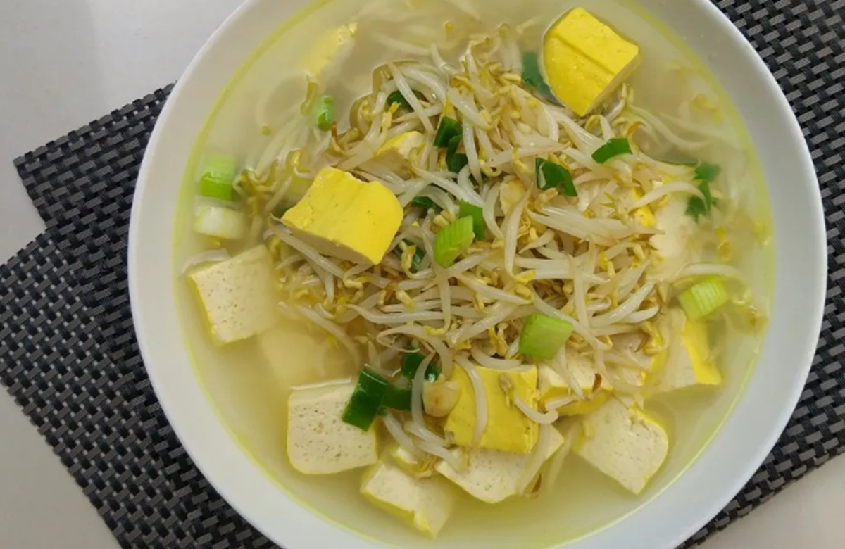 Resep Sayur Toge Tahu Bening