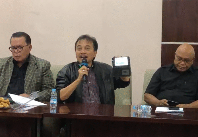 Roy Suryo soal Cetak Buku Ilmiah Ijazah Palsu Jokowi