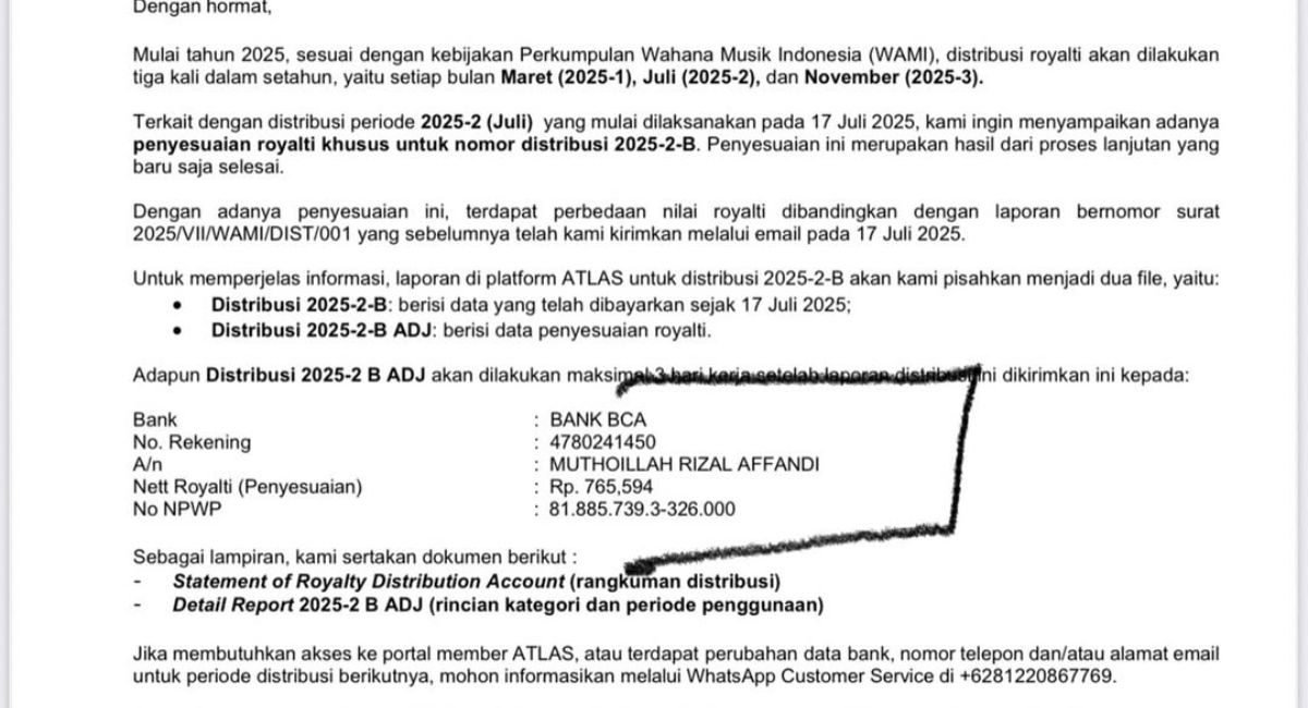 Royalti Ari Lasso