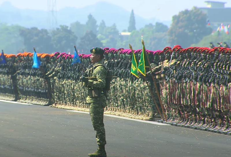 Upacara Gelar Pasukan Operasional dan Kehormatan Militer