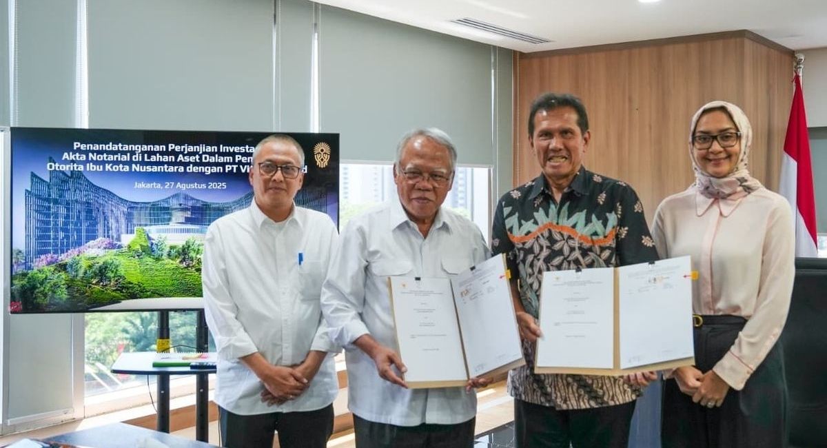 Otorita IKN resmi menandatangani Perjanjian Kerja Sama (PKS) dengan PT Vitka Delifood