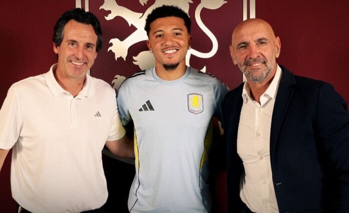 Aston Villa umumkan Jadon Sancho