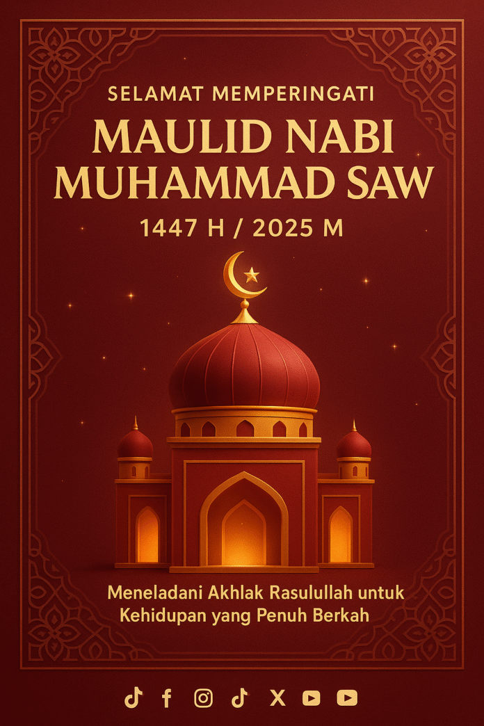 Maulid Nabi Muhammad SAW 1447 H