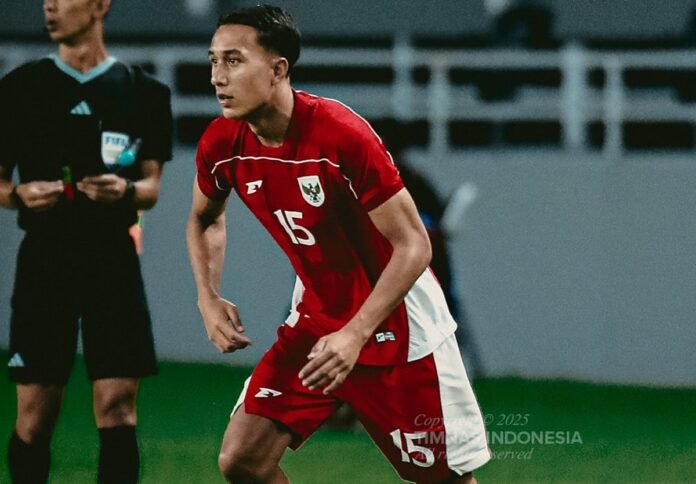 Miliano Jonathans debut di Timnas Indonesia saat lawan Taiwan