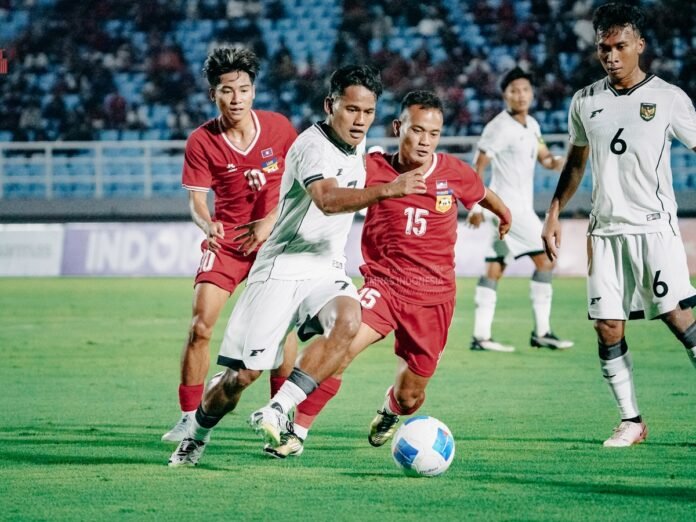 Timnas U-23 Indonesia saat melawan Laos di Kualifikasi Piala Asia U-23 2026