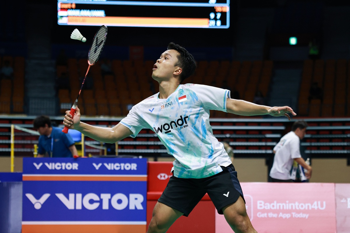 anthony ginting di korea open 2025