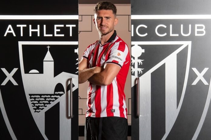 aymeric laporte gabung athletic bilbao