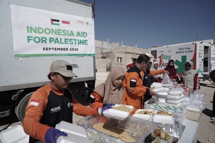 distribusi makanan untuk gaza