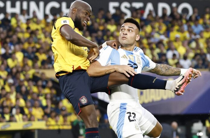 ekuador vs argentina di kualifikasi piala dunia 2026 zona conmebol