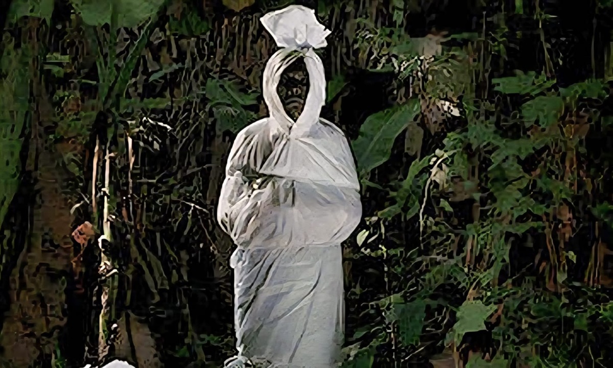 Ilustrasi gambar pocong