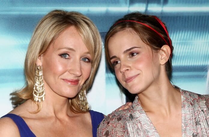 JK Rowling dan Emma Watson