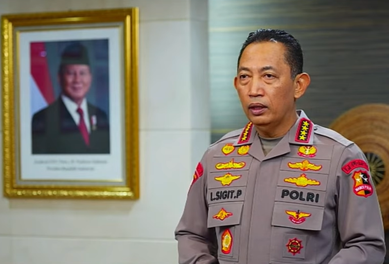 kapolri jenderal polisi listyo sigit prabowo