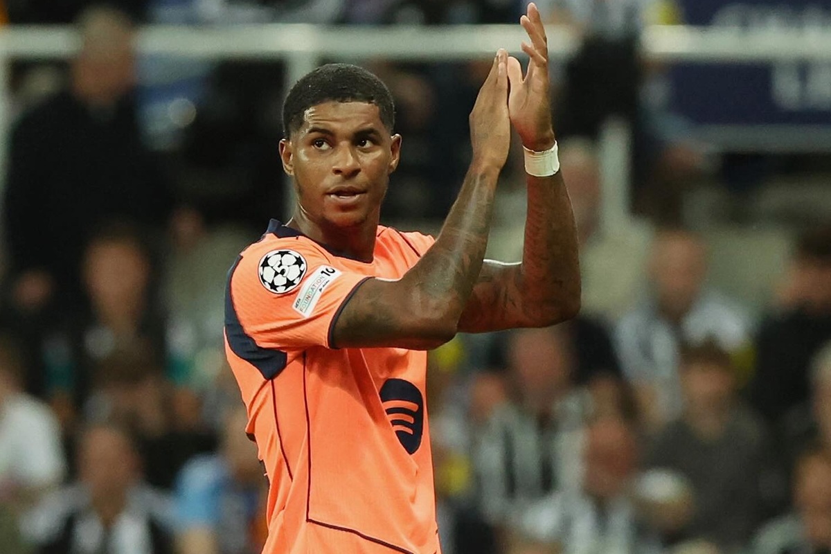 marcus rashford bersama barcelona