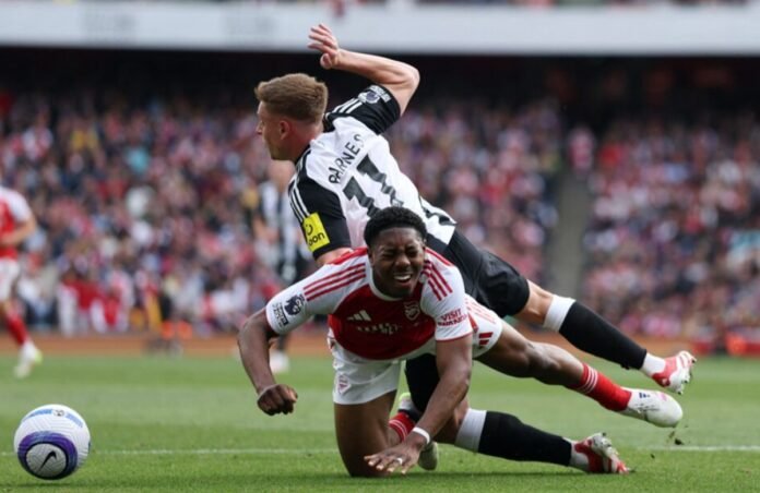newcastle vs arsenal saat tanding di liga inggris