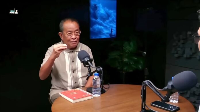 Pengamat politik sekaligus mantan birokrat Muhammad Said Didu dalam podcast YouTube
