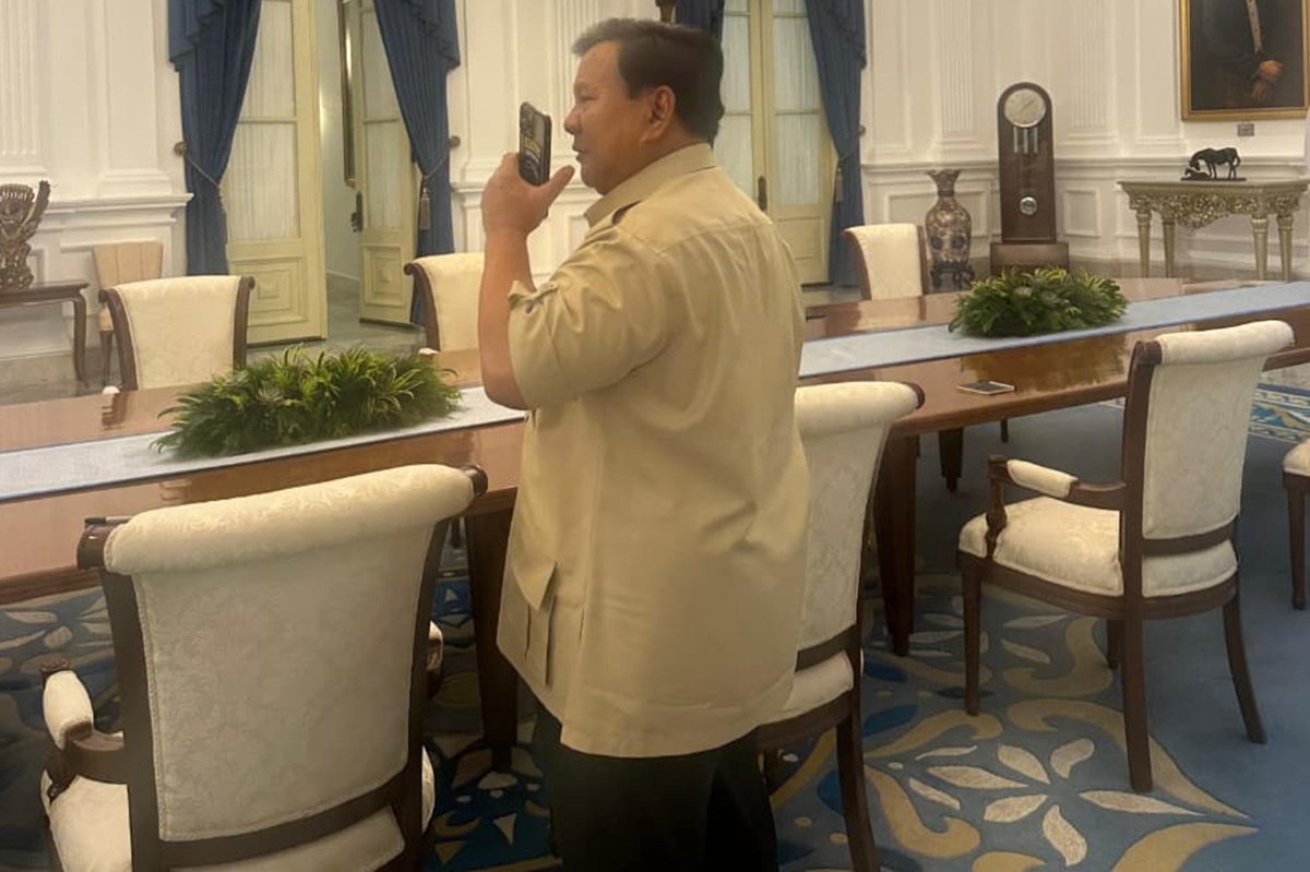 presiden prabowo menghubungi bnpb soal penanganan banjir di bali dan ntt