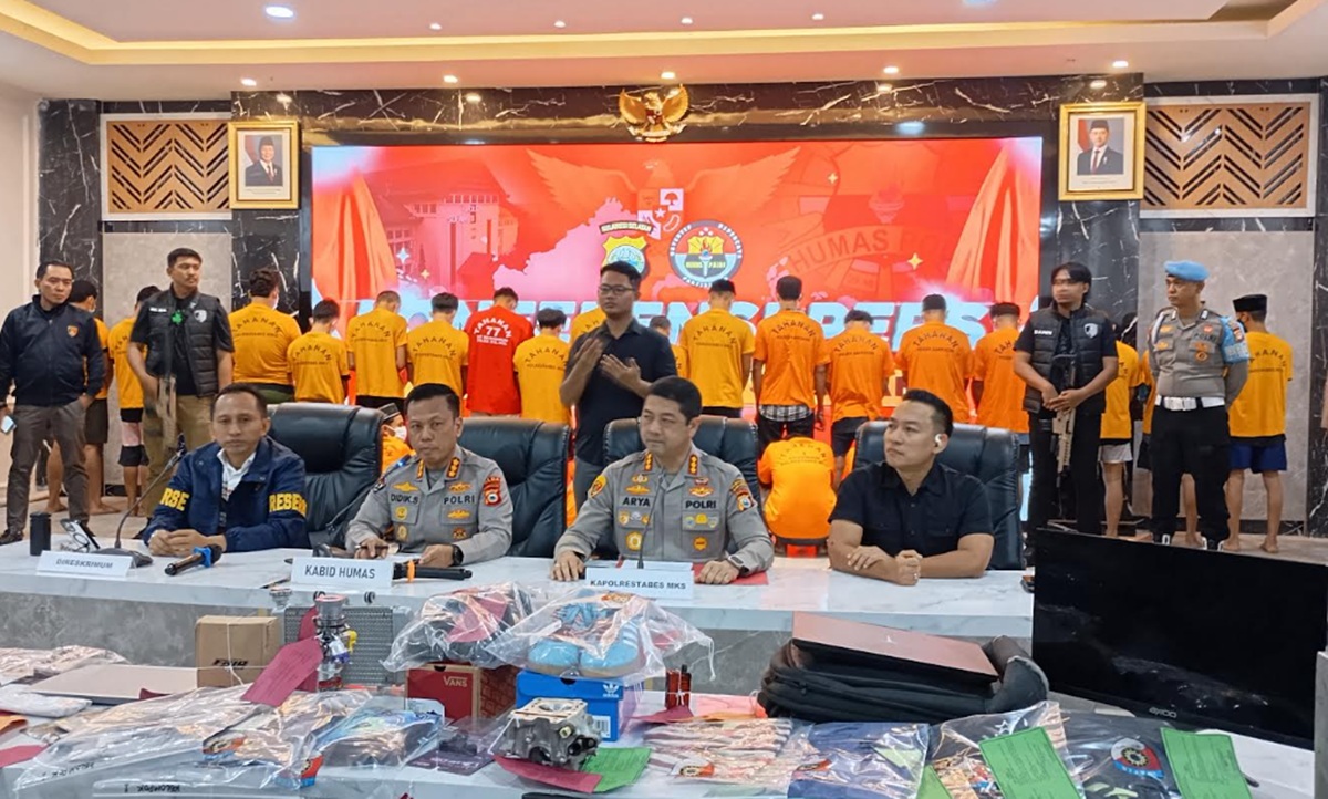 preskon polda sulsel