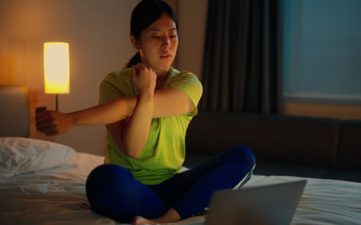 Stretching di malam hari