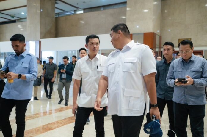 wamenpora taufik hidayat dan eks menpora dito ariotedjo