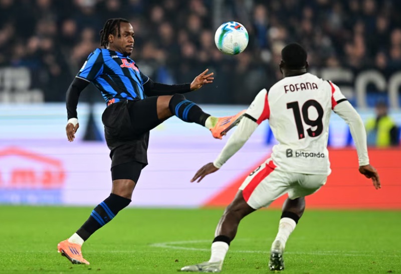 Atalanta vs AC Milan di lanjutan Liga Italia - Holopis