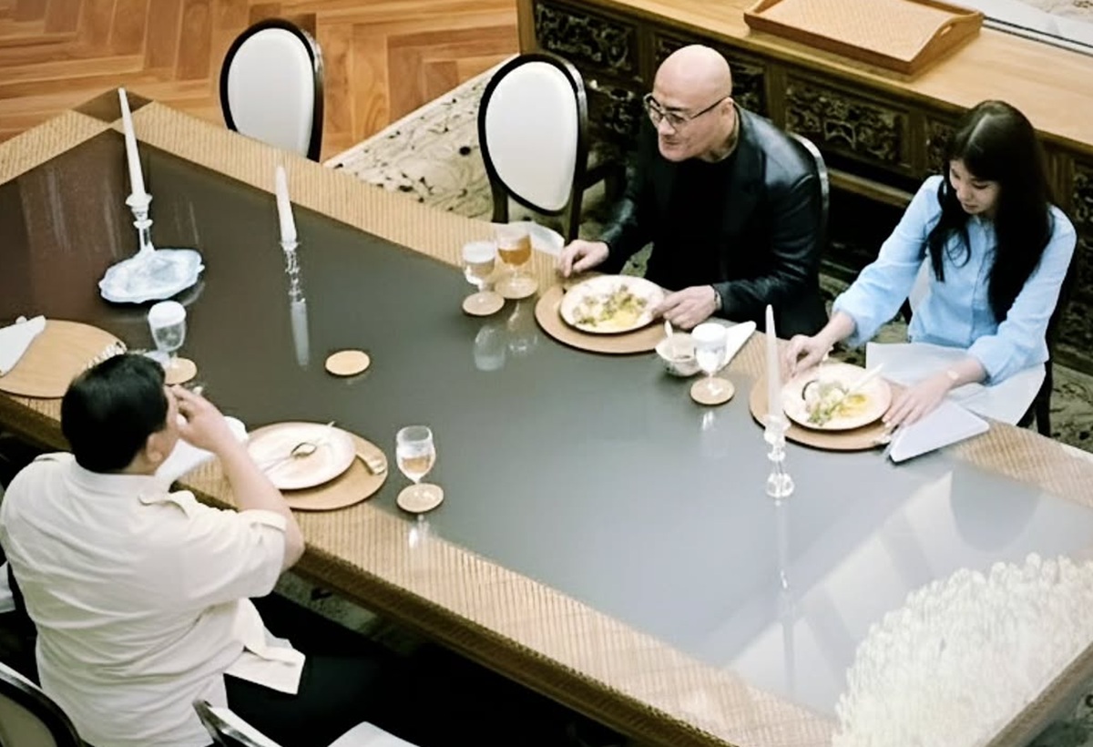 Deddy Corbuzier dan Prabowo Subianto