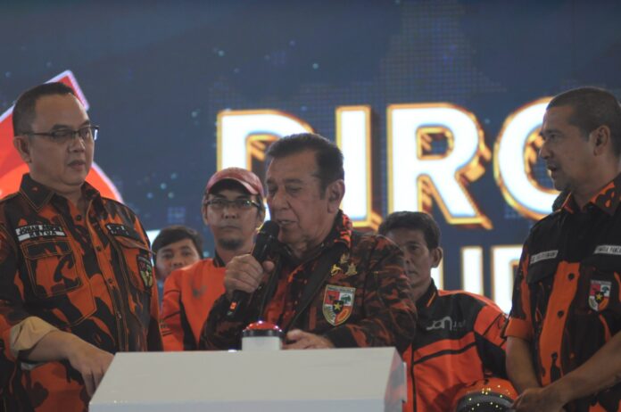 Japto di Mubes XI Pemuda Pancasila _ HOLOPIS