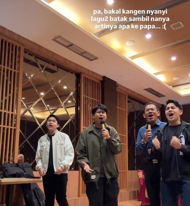Jerome Polin nyanyi lagi Batak