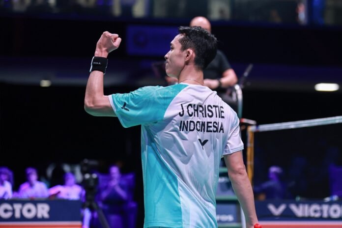 Jonatan Christie di Denmark Open 2025 Super 750