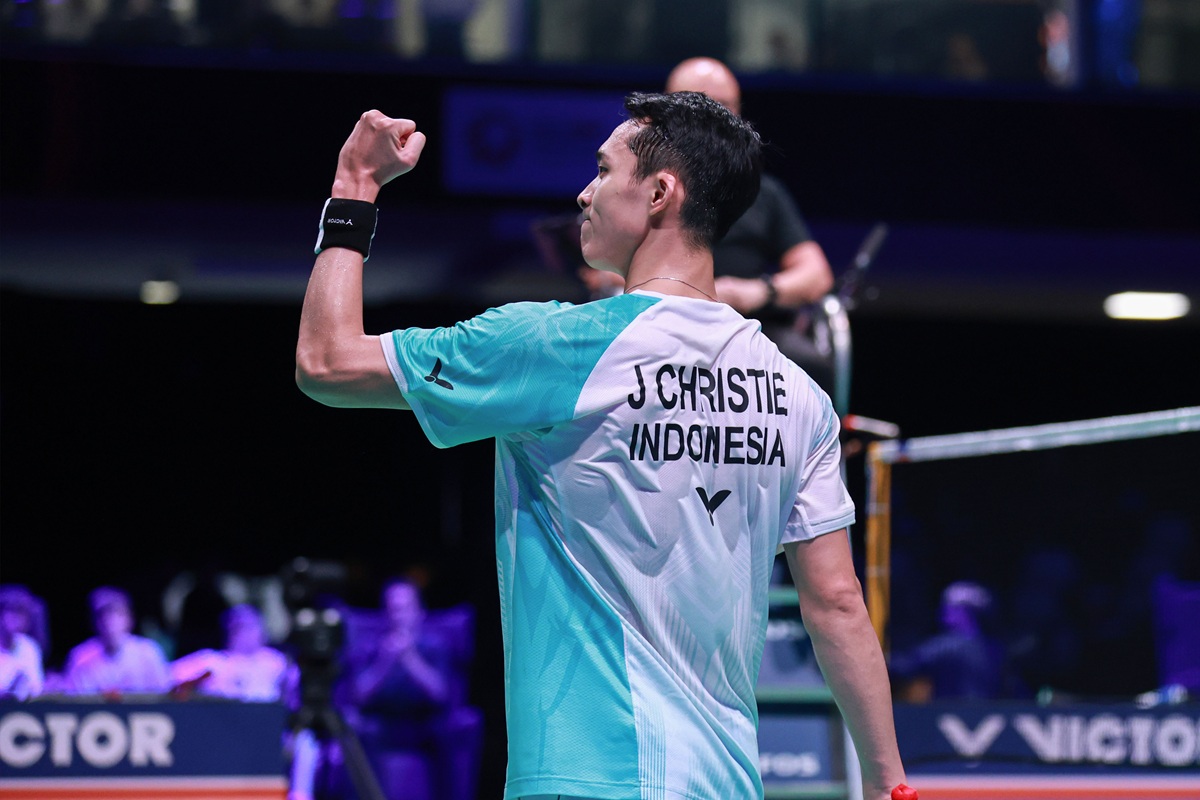 Jonatan Christie di Denmark Open 2025 Super 750