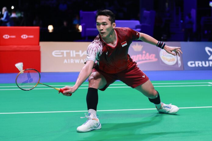 Jonatan Christie di Perempat Final Denmark Open 2025