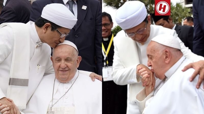 Nasaruddin Umar dan Paus Fransiskus - Holopis