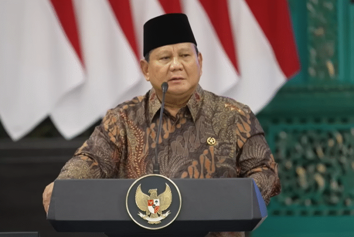 Prabowo Subianto Rapat Paripurna Kabinet Merah Putih _ HOLOPIS