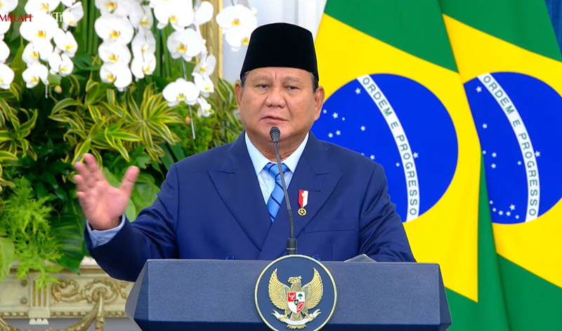 Prabowo Subianto Terima Kunjungan Presiden Brazil _ HOLOPIS