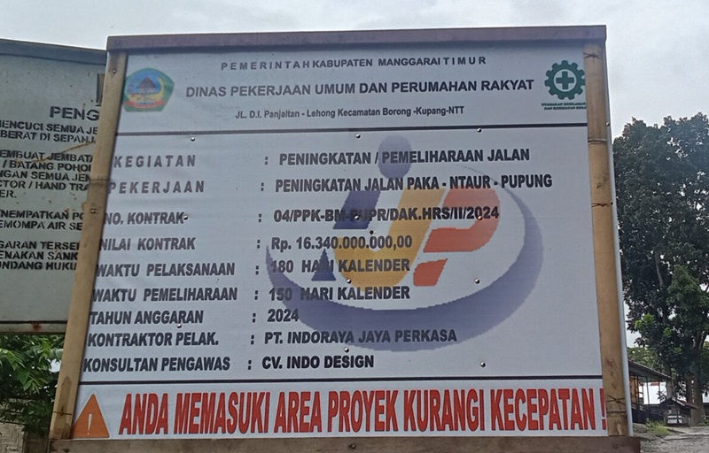 Proyek jalan penghubung Paka, Ntaur, Pupung