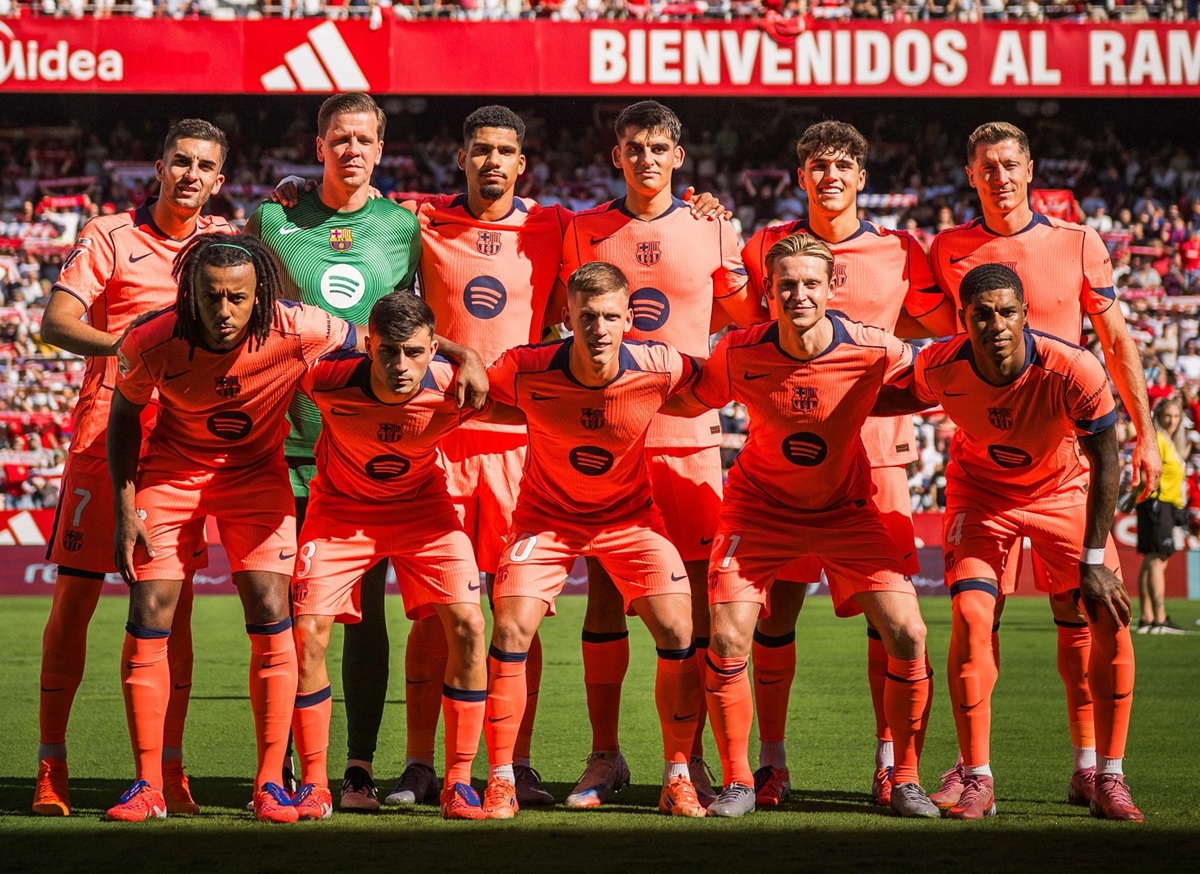 Skuad Barcelona di Liga Spanyol
