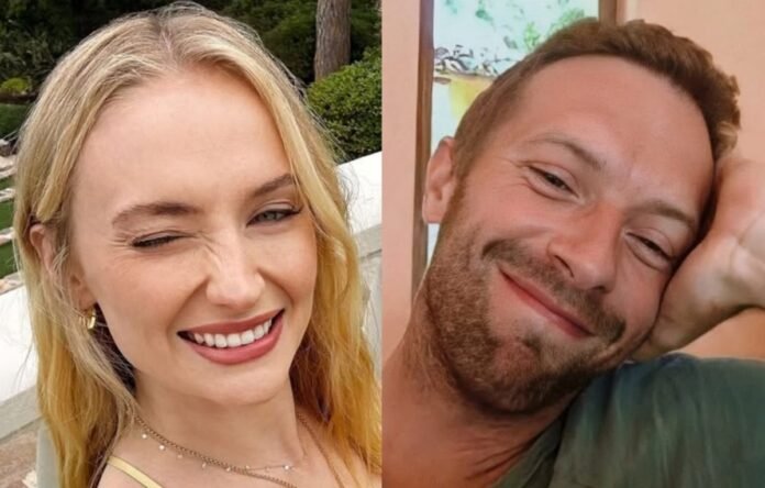 Sophie Turner dan Chris Martin