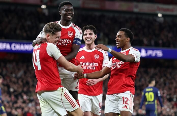 Viktor Gyokeres cetak gol debut di Liga Champions bersama Arsenal saat melawan Atletico Madrid